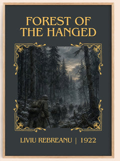 Forest of the Hanged Classic Book Art Print by Liviu Rebreanu – book poster