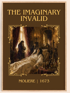 The Imaginary Invalid Classic Book Art Print by Molière – book poster