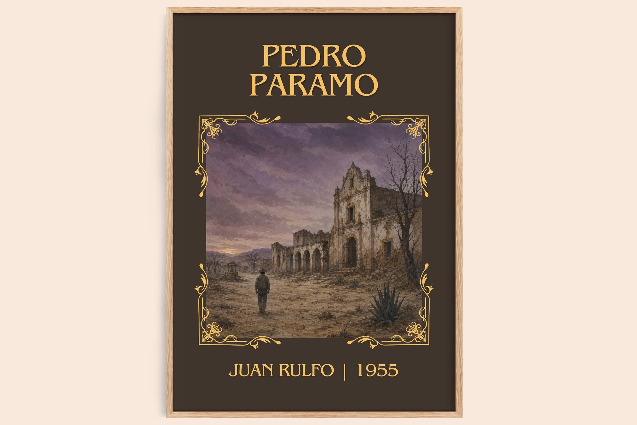 Pedro Páramo Classic Book Art Print by Juan Rulfo