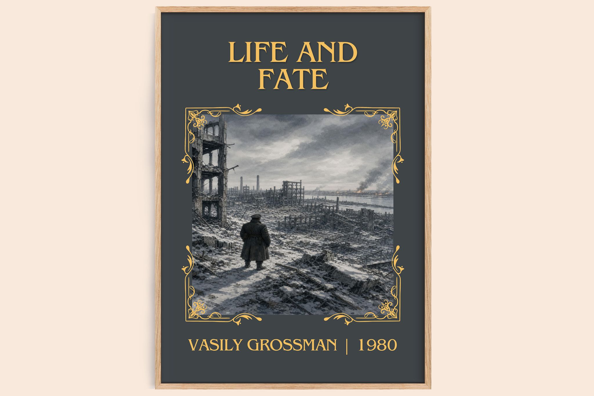 Life and Fate Classic Book Art Print by Vasily Grossman