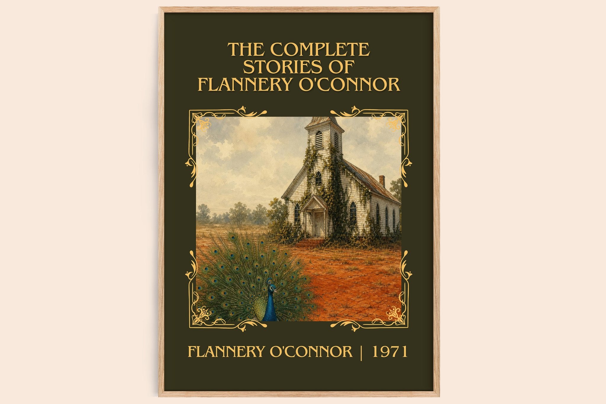 The Complete Stories of Flannery O'Connor Classic Book Art Print by Flannery O'Connor