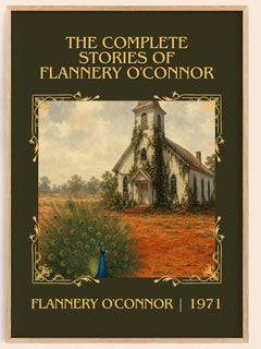 The Complete Stories of Flannery O'Connor Classic Book Art Print by Flannery O'Connor – book poster