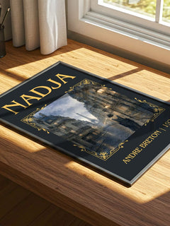 Nadja Classic Book Art Print by André Breton – print on a sunlit desk