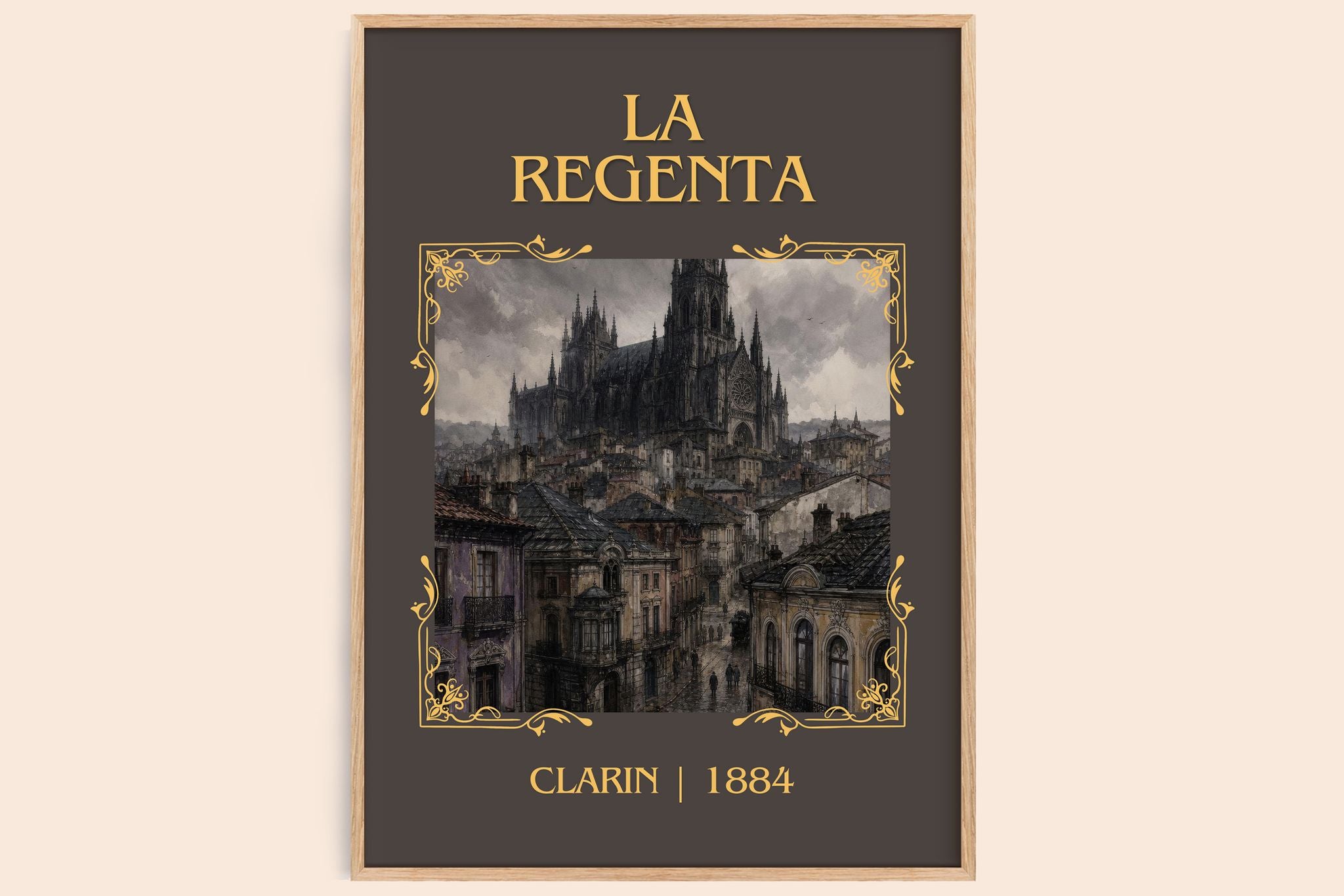 La Regenta Classic Book Art Print by Clarín