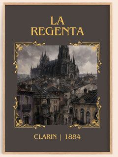 La Regenta Classic Book Art Print by Clarín – book poster