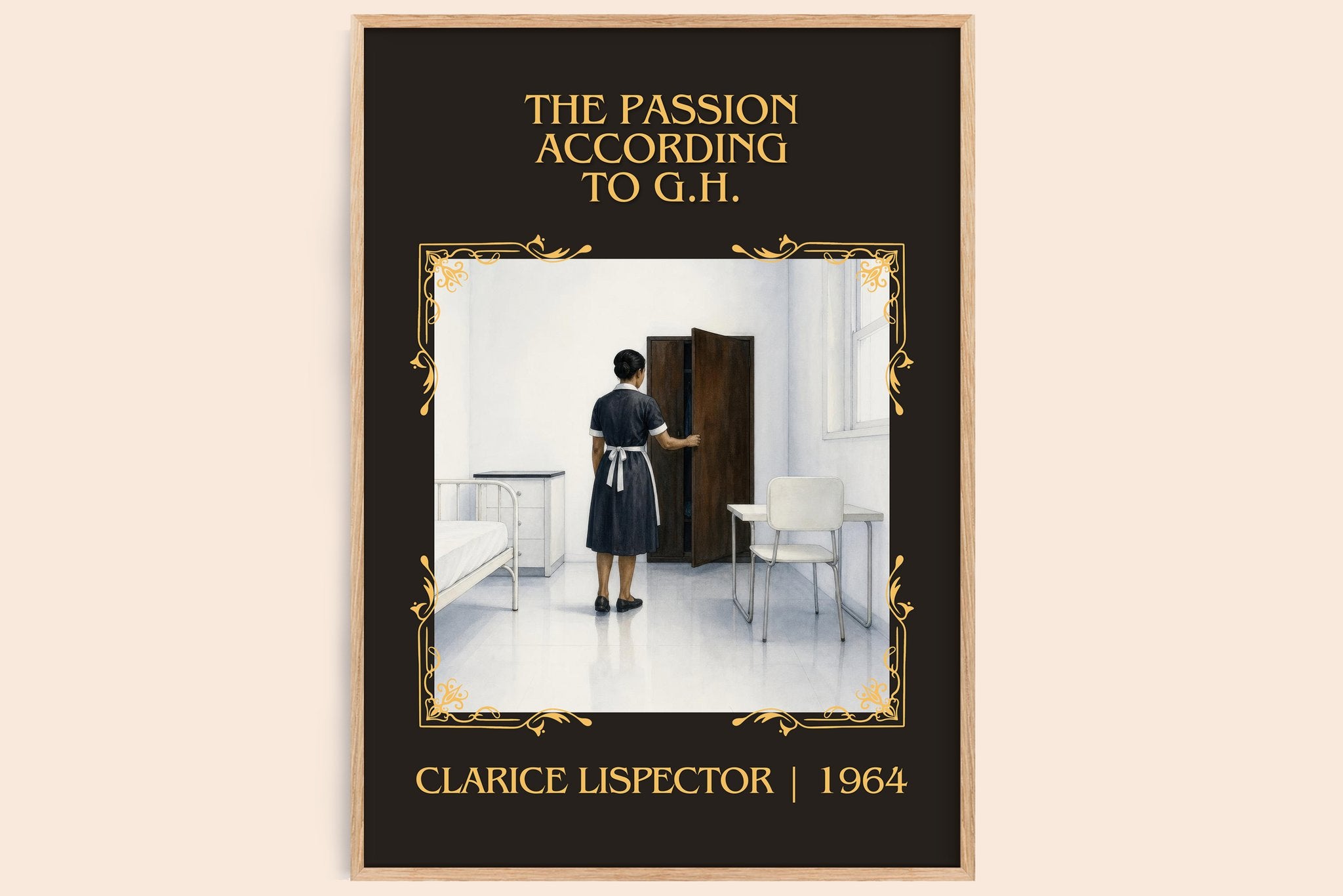 Passion According to G.H. Classic Book Art Print by Clarice Lispector