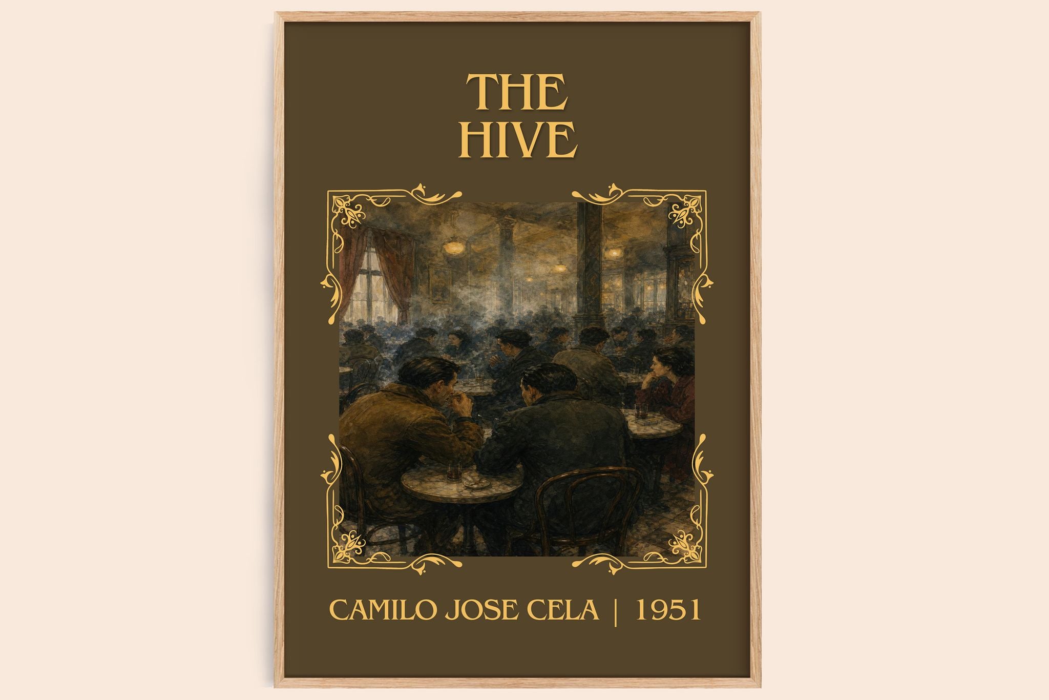 The Hive Classic Book Art Print by Camilo José Cela