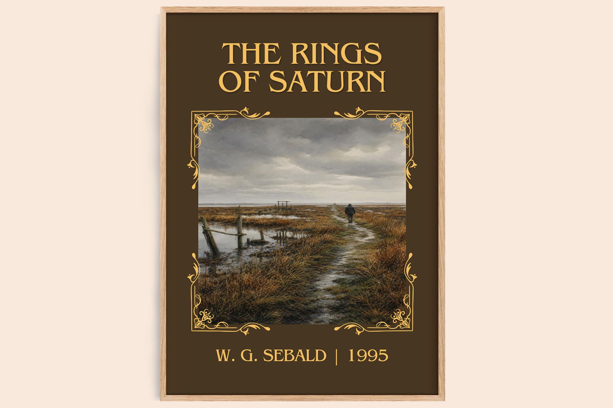 The Rings of Saturn Classic Book Art Print by W. G. Sebald