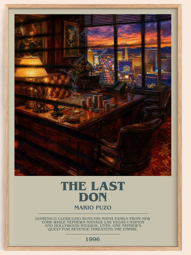 The Last Don Bookish Wall Art by Mario Puzo
