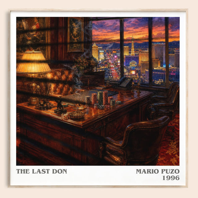 The Last Don Literary Art Print by Mario Puzo