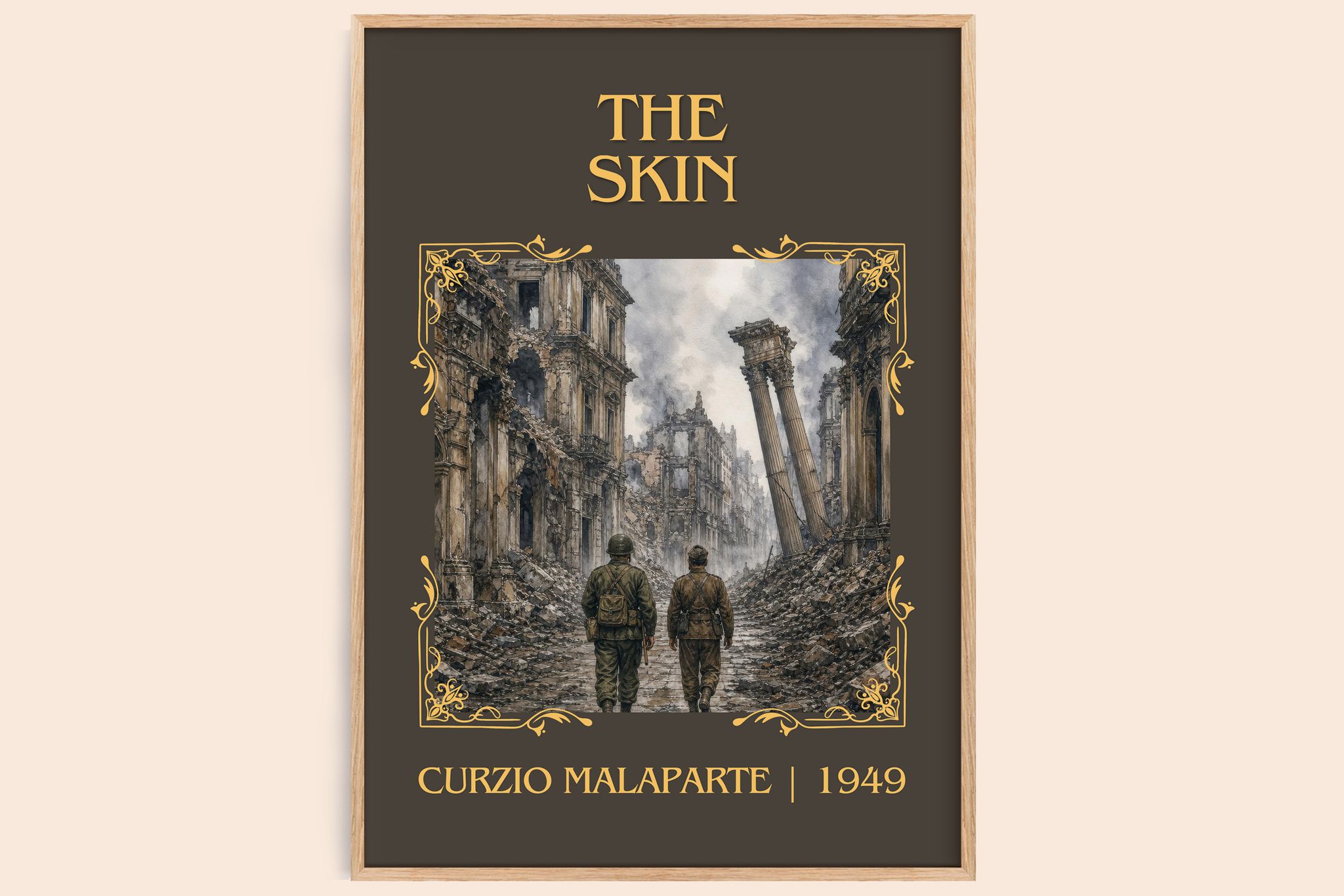 The Skin Classic Book Art Print by Curzio Malaparte