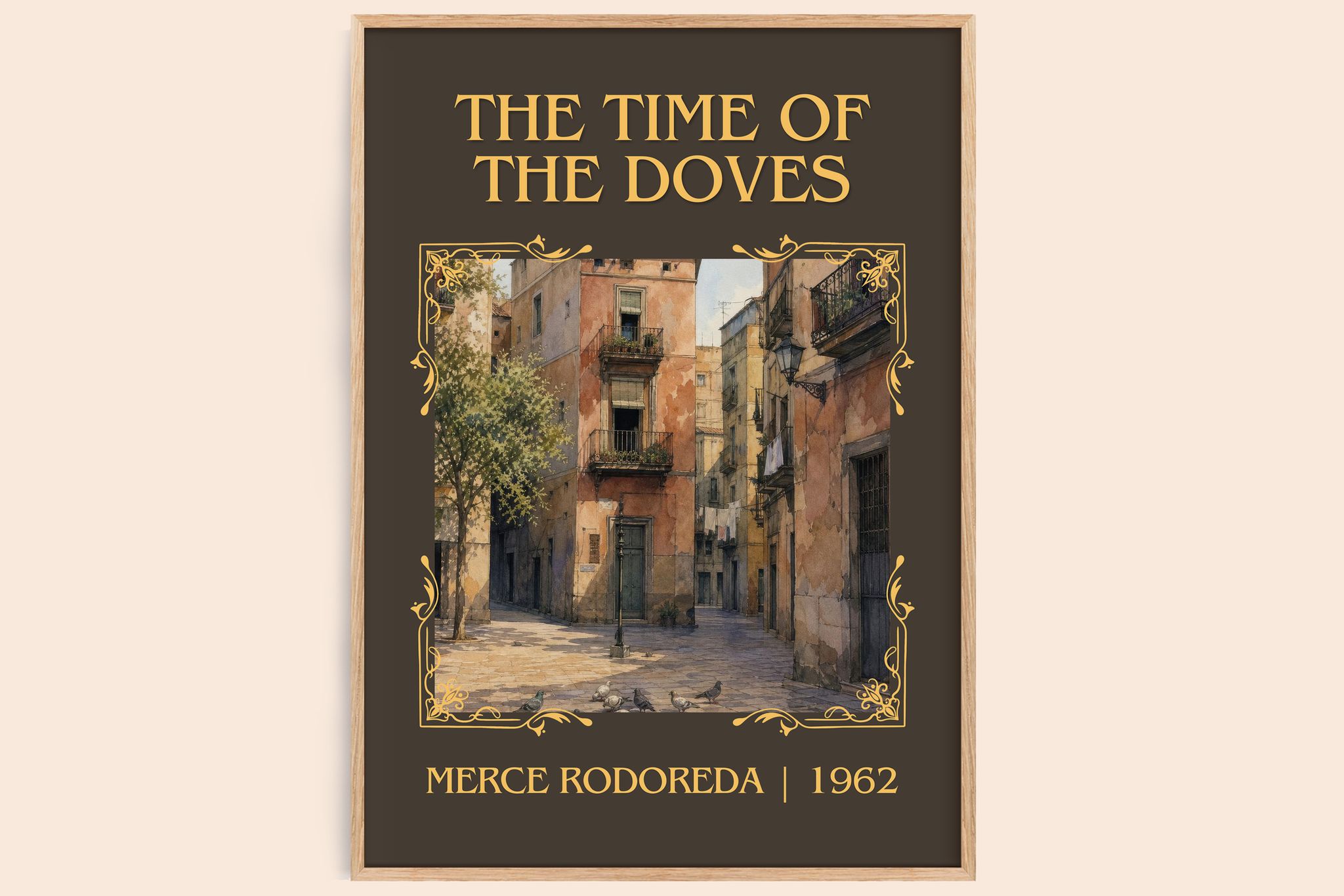 The Time Of The Doves Classic Book Art Print by Merce Rodoreda