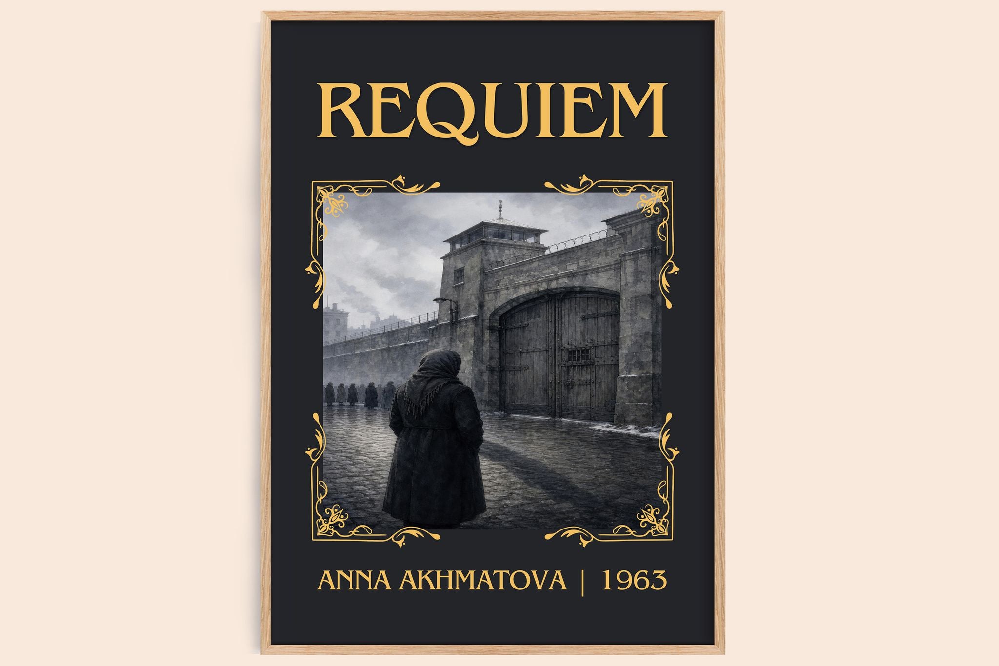 Requiem Classic Book Art Print by Anna Akhmatova