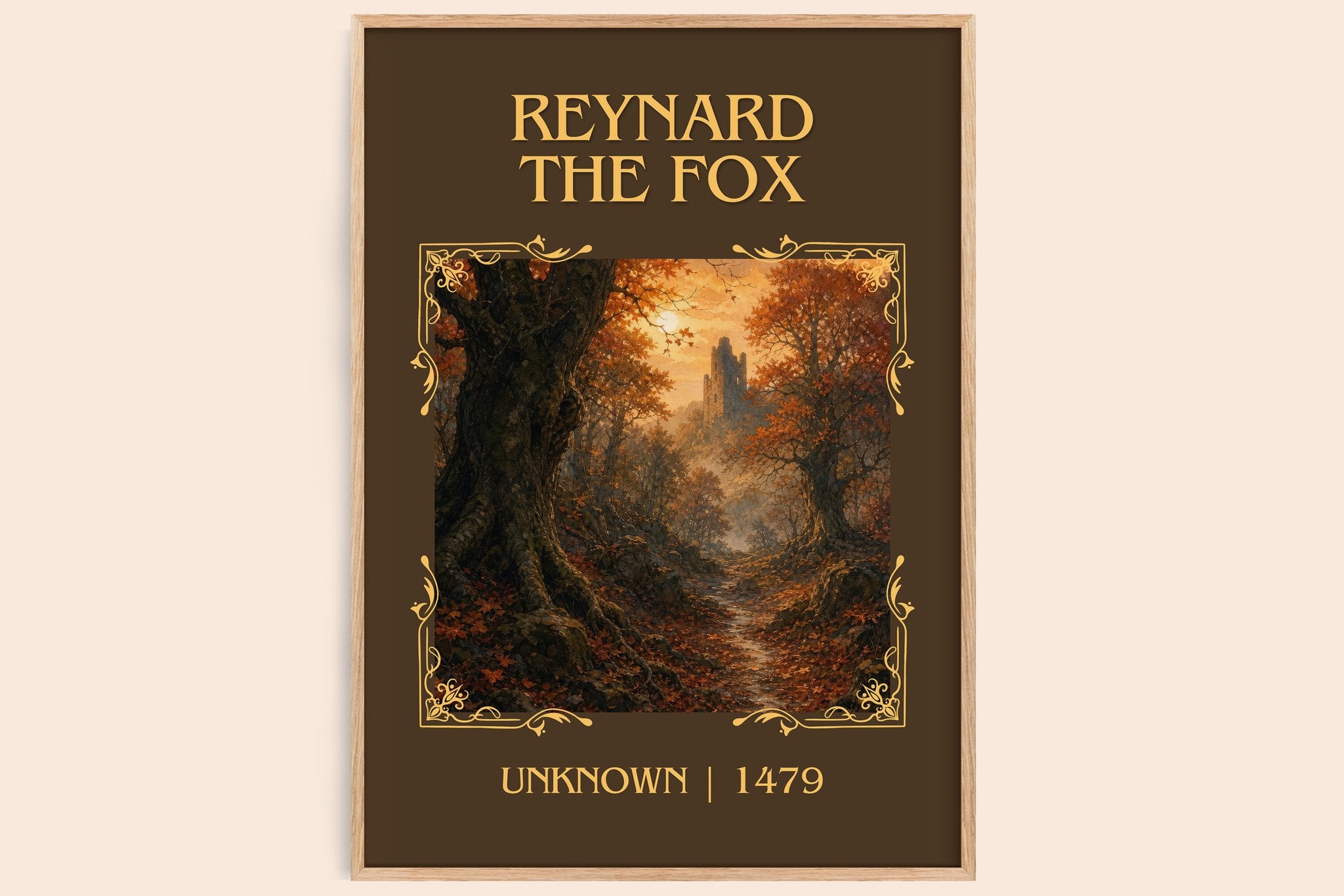 Reynard the Fox Classic Book Art Print by Unknown