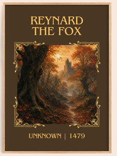Reynard the Fox Classic Book Art Print by Unknown – book poster