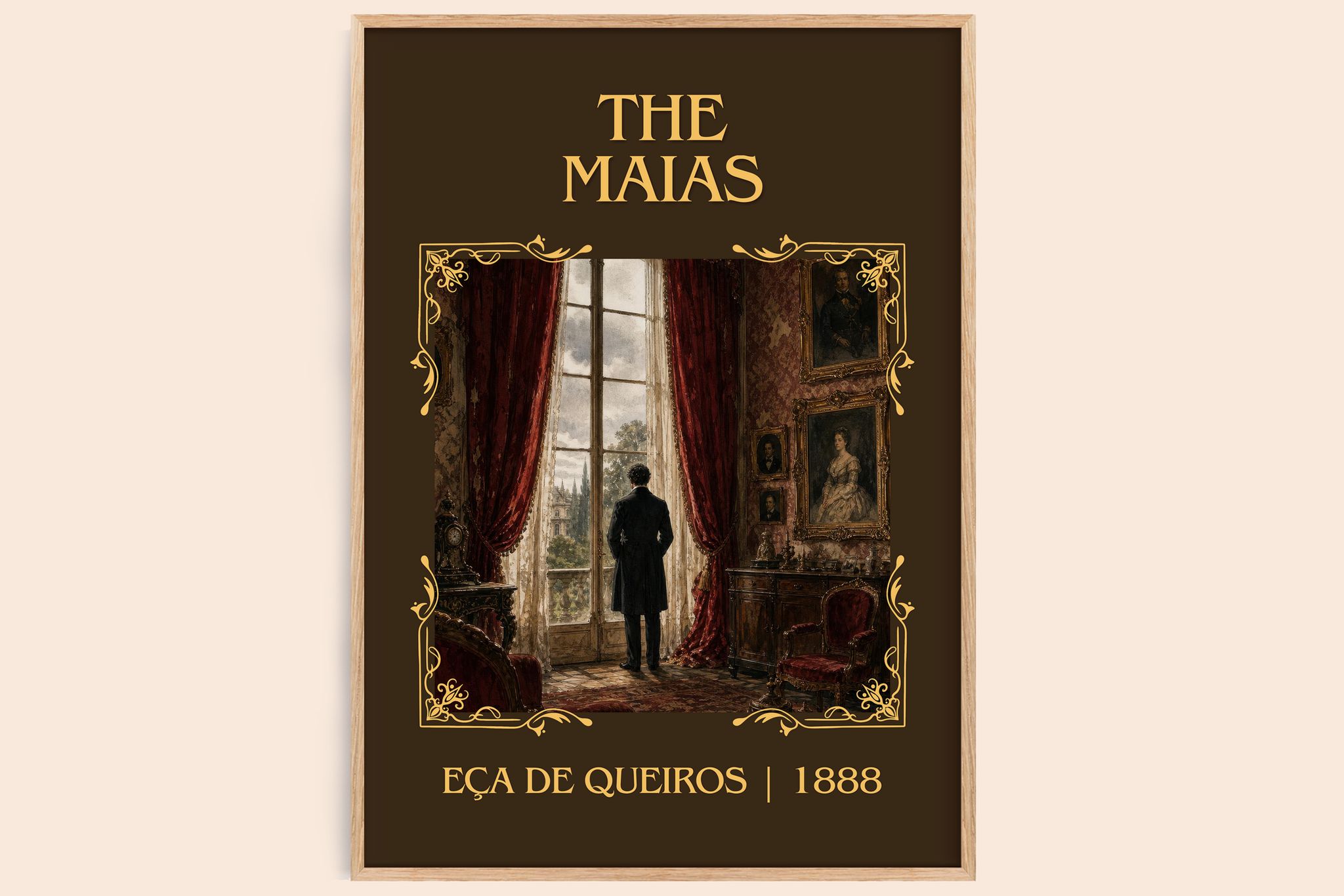 The Maias Classic Book Art Print by Eça de Queirós