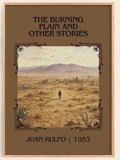 Burning Plain and Other Stories Classic Book Art Print by Juan Rulfo – book poster