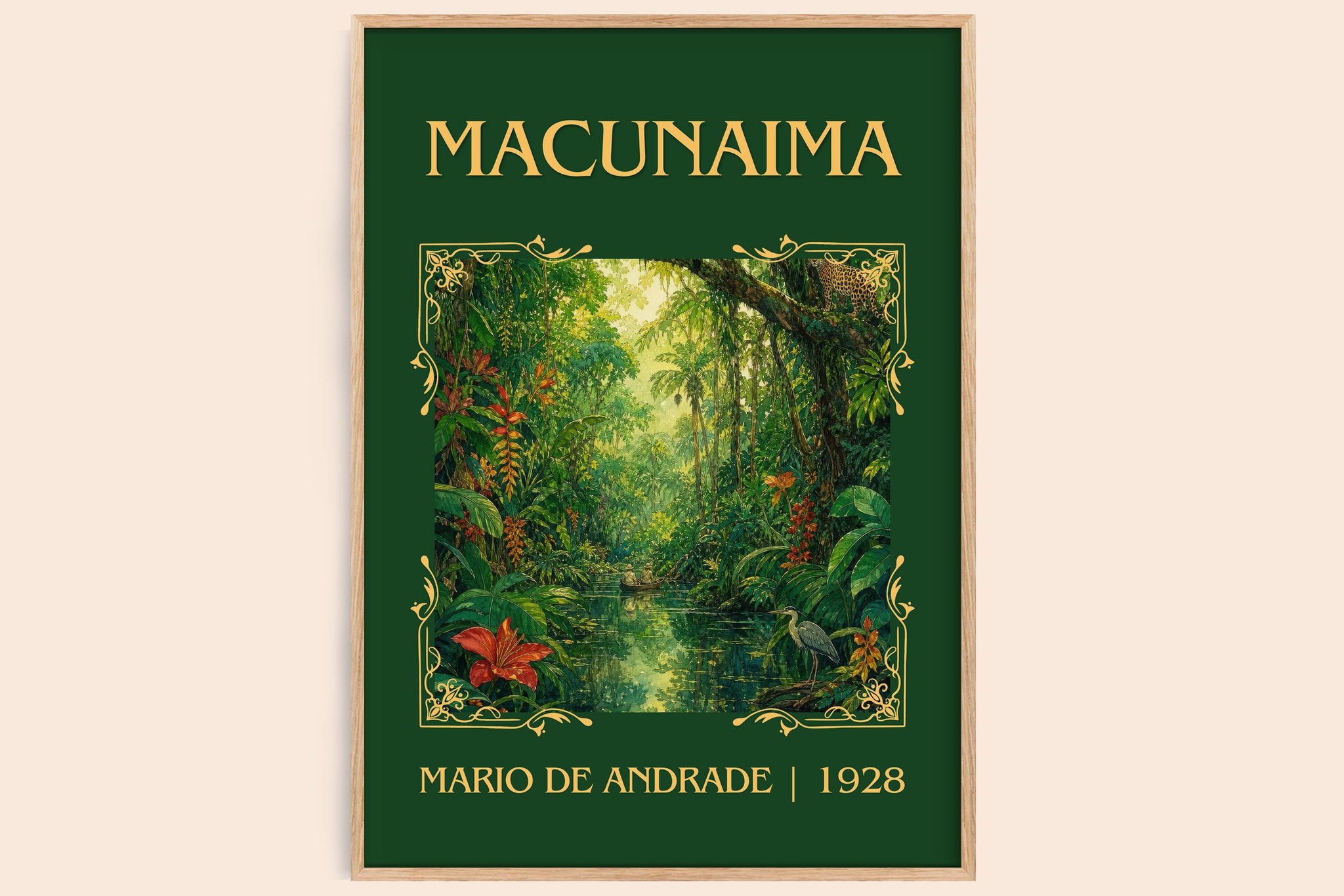 Macunaíma Classic Book Art Print by Mario de Andrade
