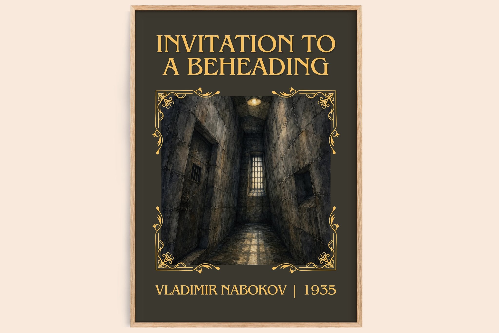 Invitation To A Beheading Classic Book Art Print by Vladimir Nabokov