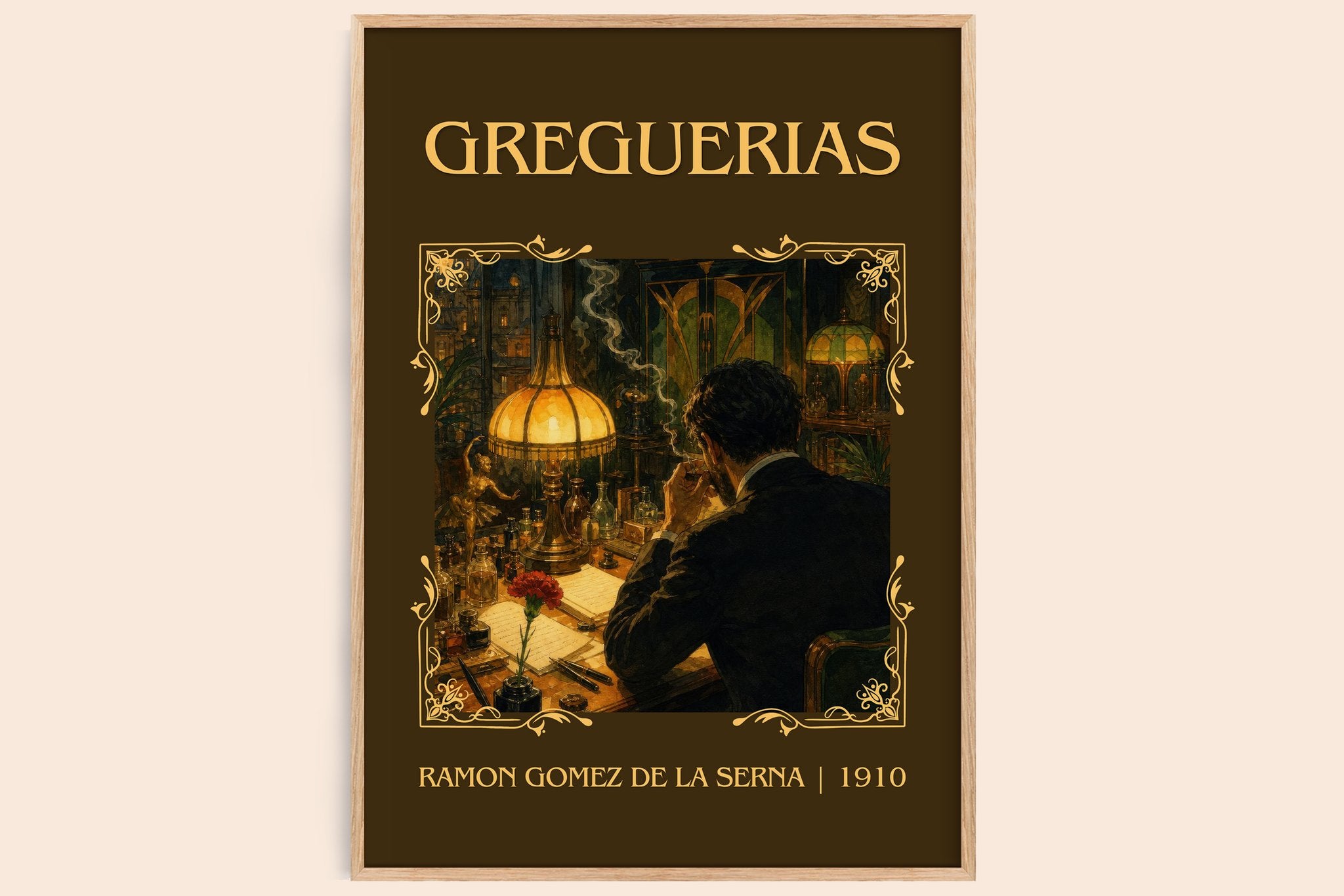 Greguerias Classic Book Art Print by Ramón Gómez de la Serna