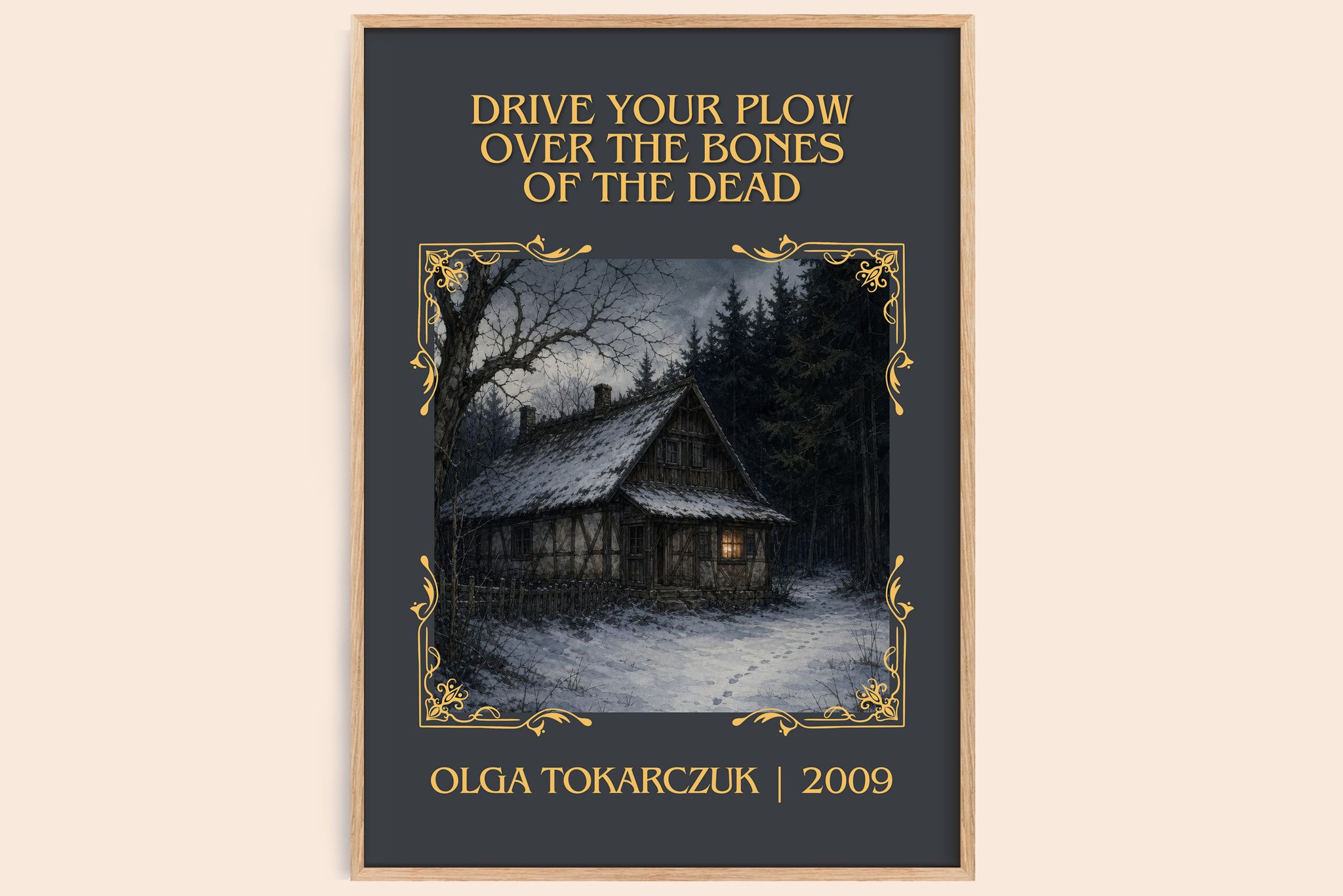 Drive Your Plow Over the Bones of the Dead Classic Book Art Print by Olga Tokarczuk