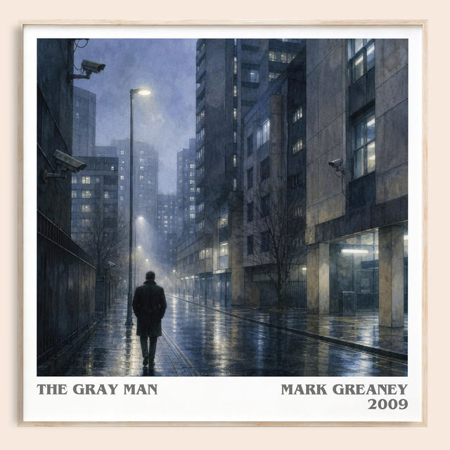 The Gray Man Literary Art Print by Mark Greaney