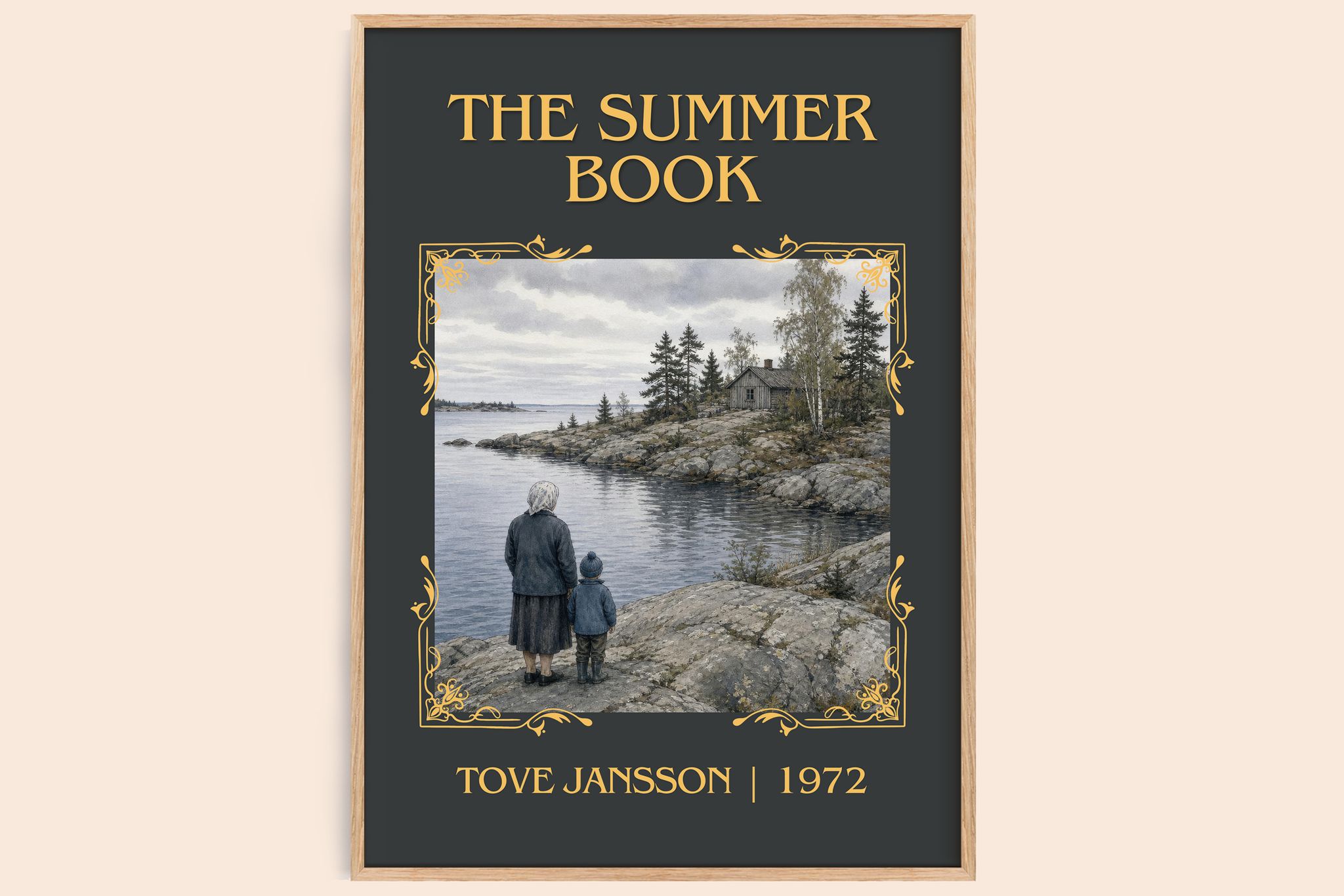 The Summer Book Classic Book Art Print by Tove Jansson