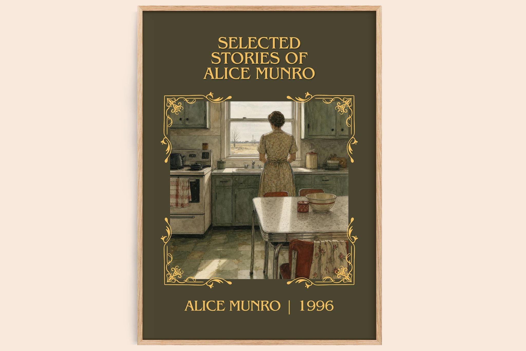 Selected Stories of Alice Munro Classic Book Art Print by Alice Munro