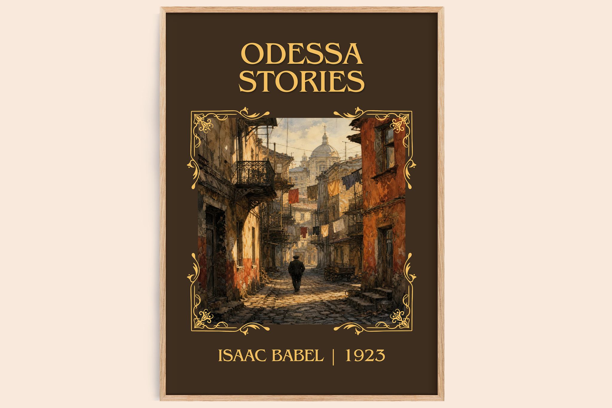 Odessa Stories Classic Book Art Print by Isaac Babel