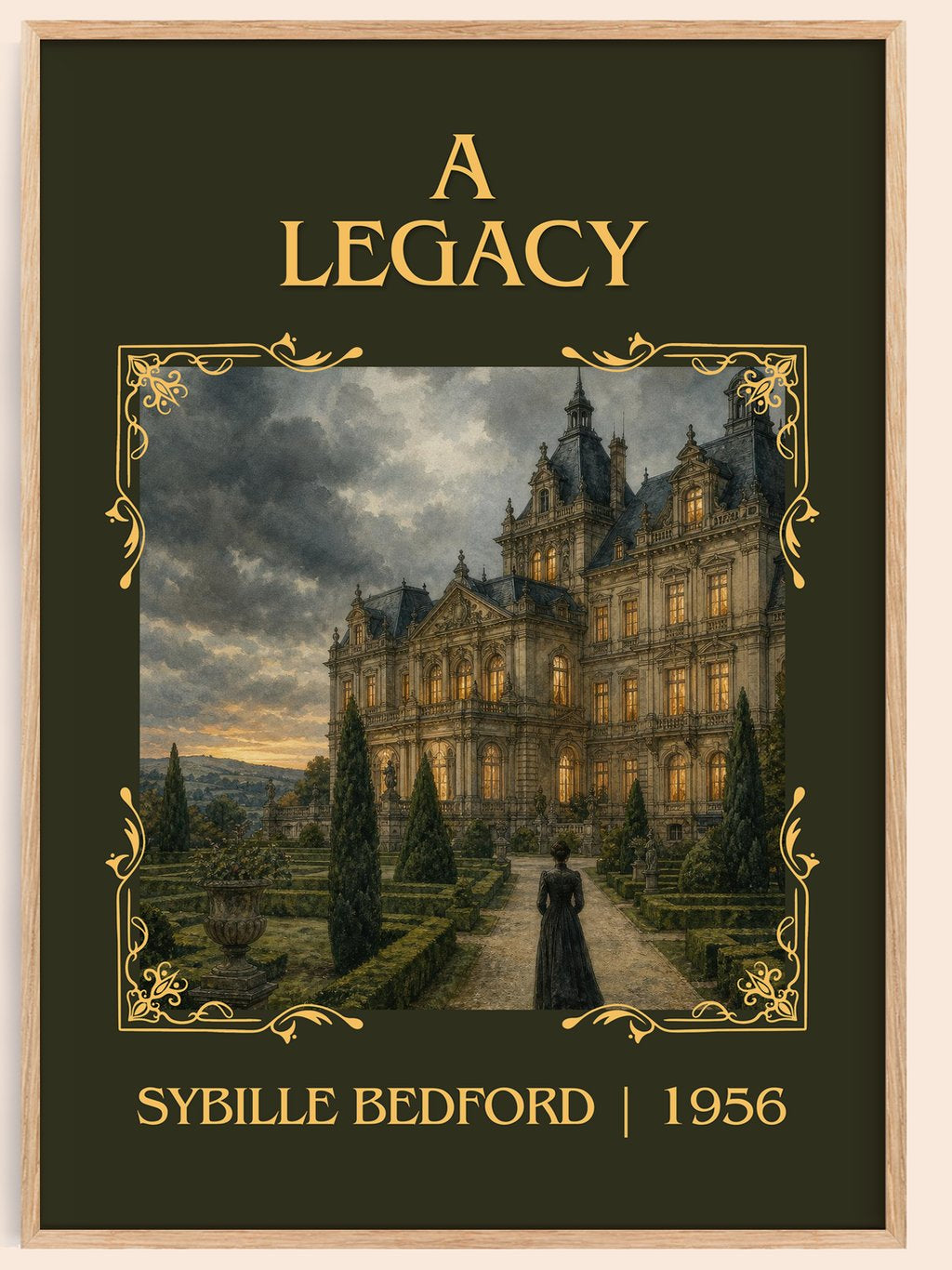 A Legacy Classic Book Art Print by Sybille Bedford – book poster