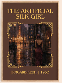 The Artificial Silk Girl Classic Book Art Print by Irmgard Keun – book poster