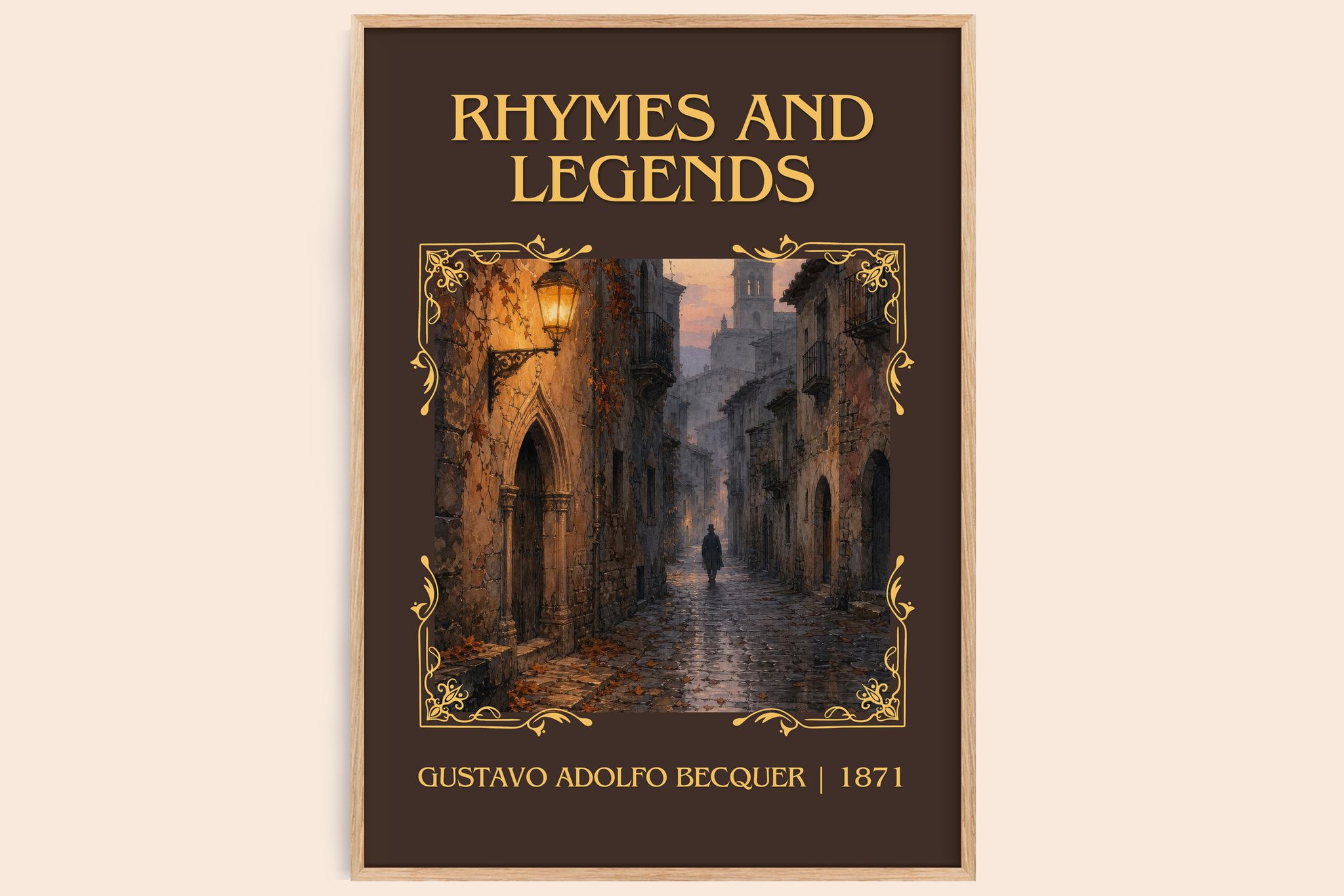 Rhymes And Legends Classic Book Art Print by Gustavo Adolfo Bécquer