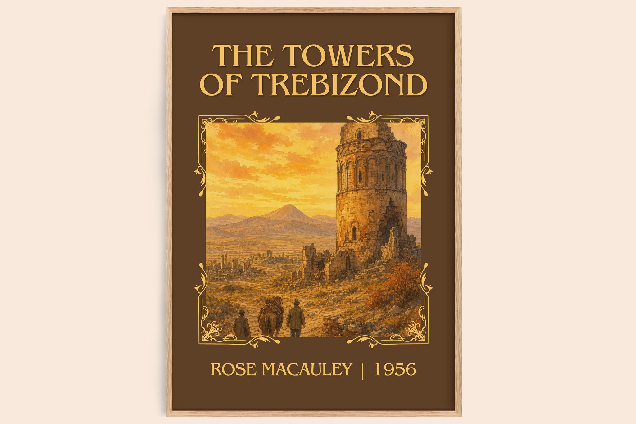 The Towers Of Trebizond Classic Book Art Print by Rose Macauley
