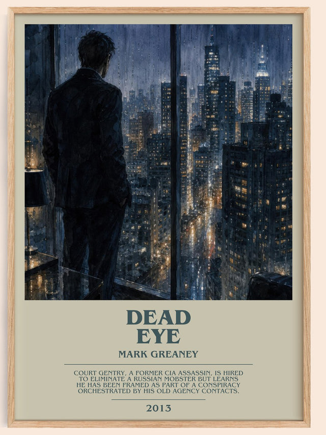 Dead Eye Bookish Wall Art by Mark Greaney