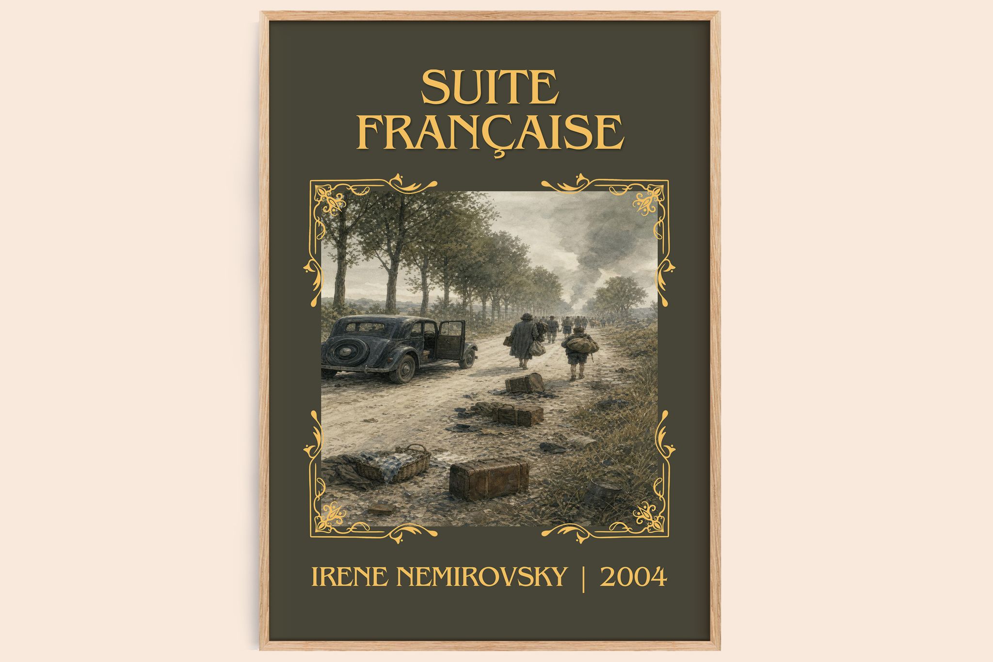 Suite Française Classic Book Art Print by Irène Némirovsky