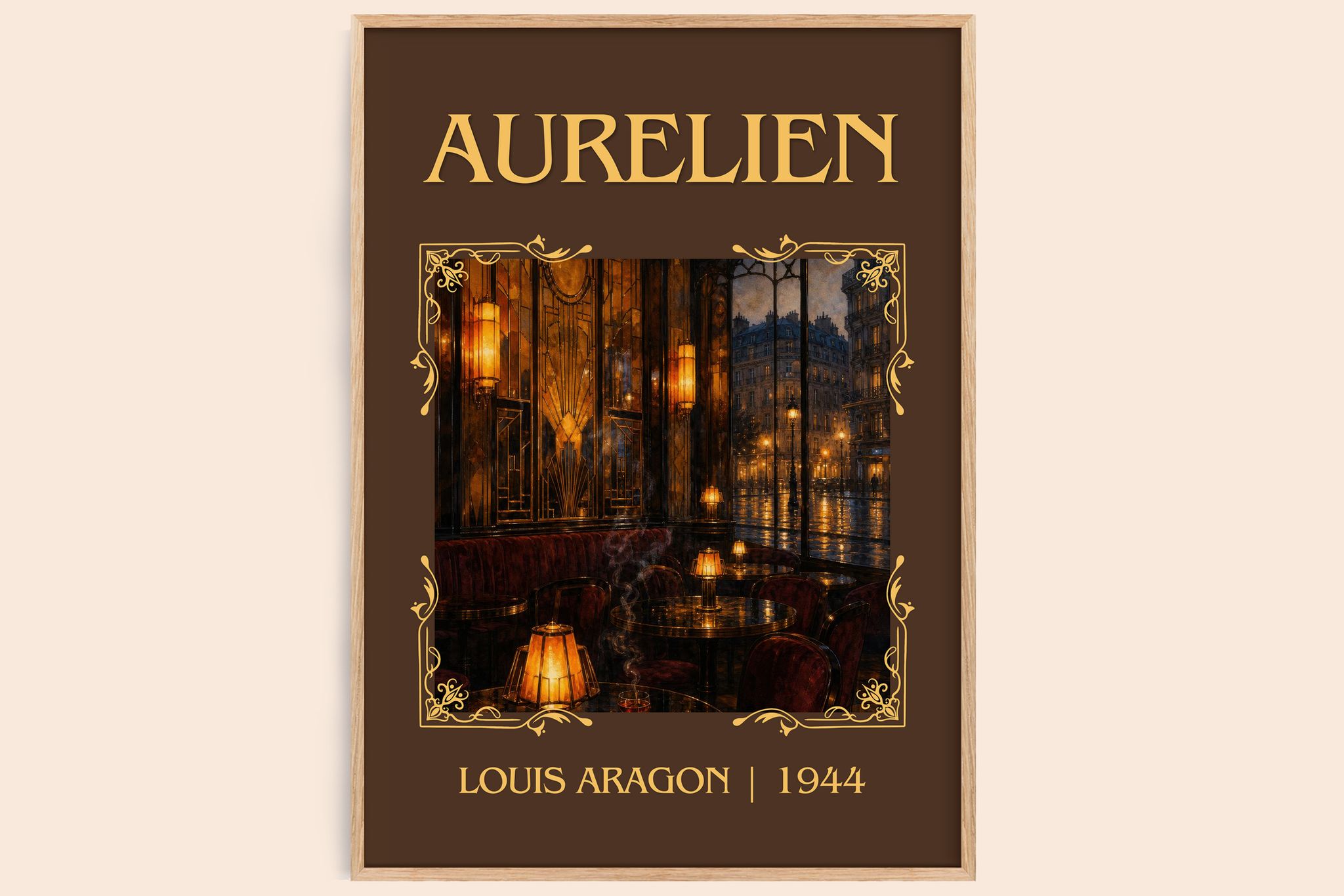 Aurélien Classic Book Art Print by Louis Aragon