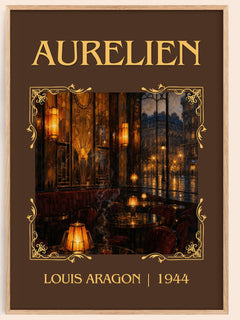 Aurélien Classic Book Art Print by Louis Aragon – book poster