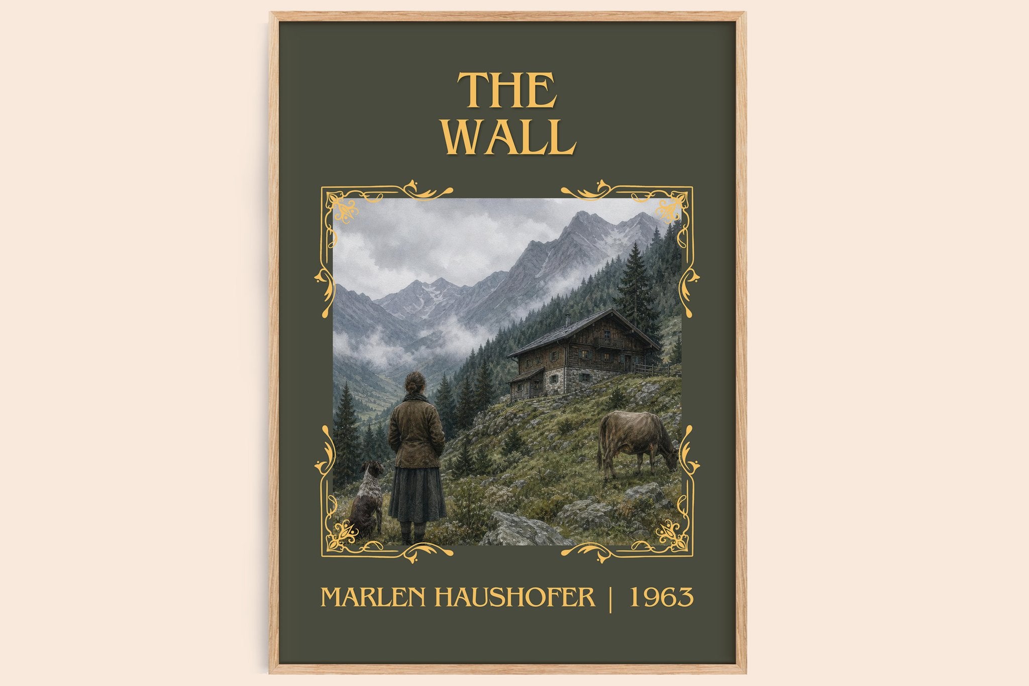 The Wall Classic Book Art Print by Marlen Haushofer