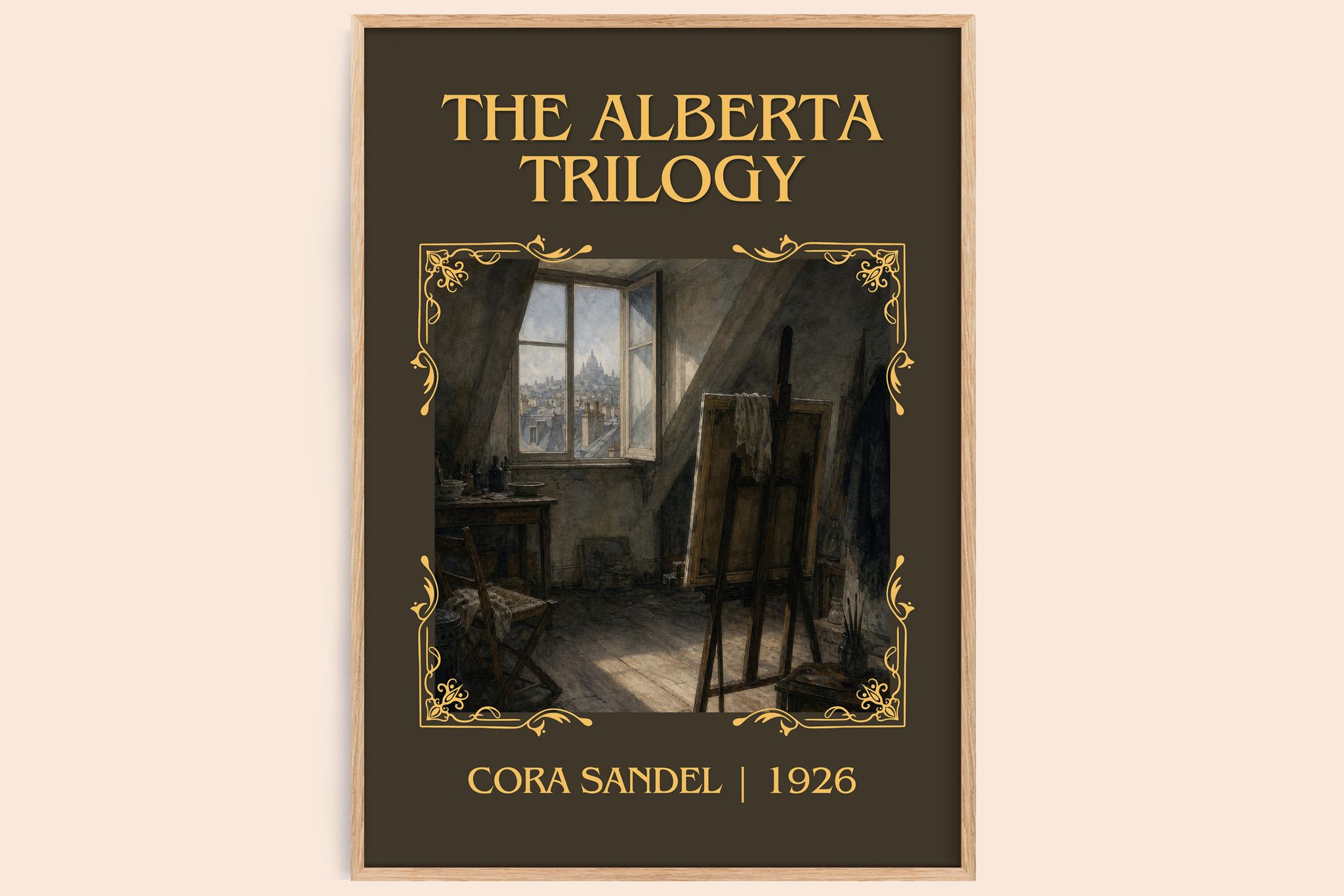 The Alberta Trilogy Classic Book Art Print by Cora Sandel