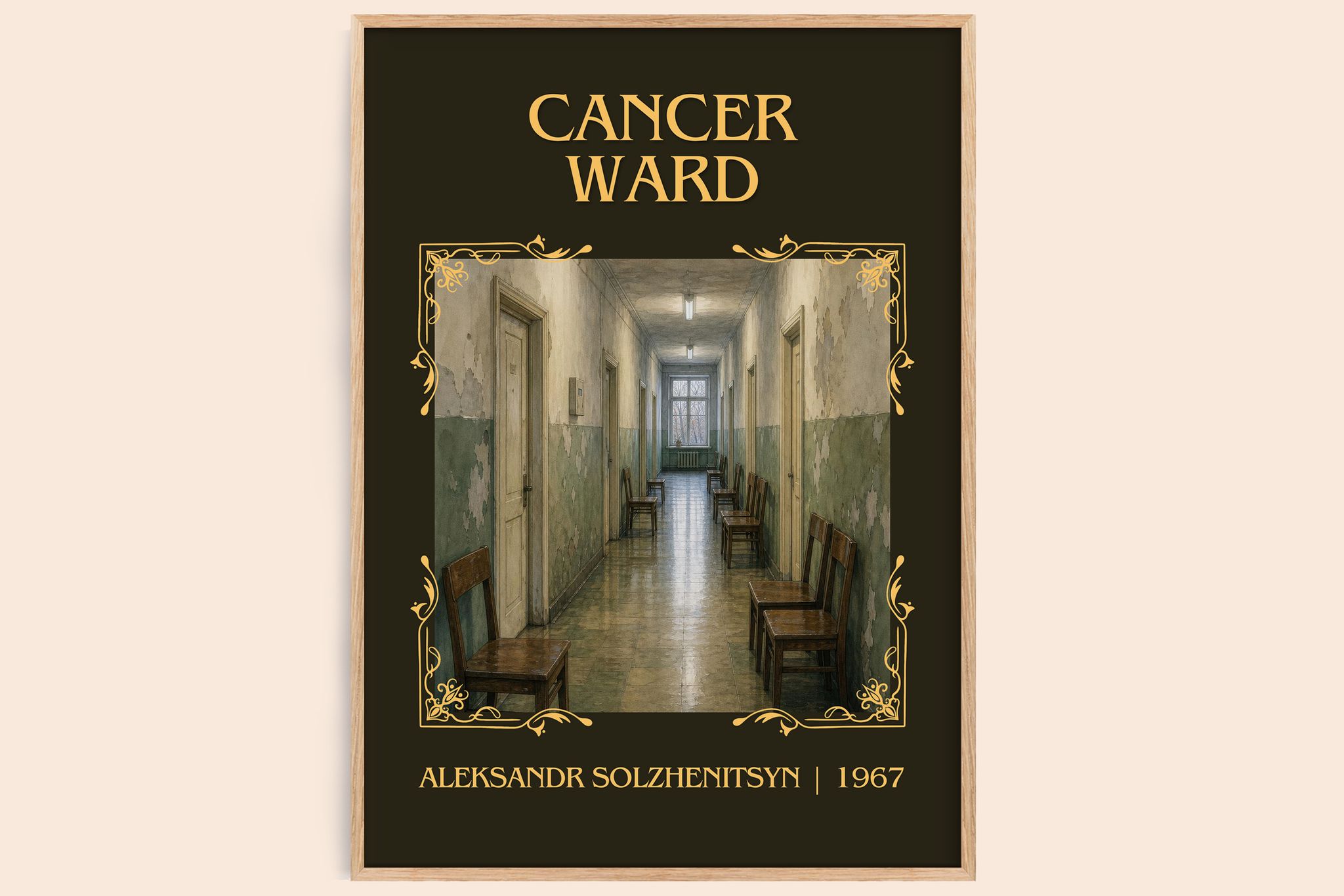 Cancer Ward Classic Book Art Print by Aleksandr Solzhenitsyn