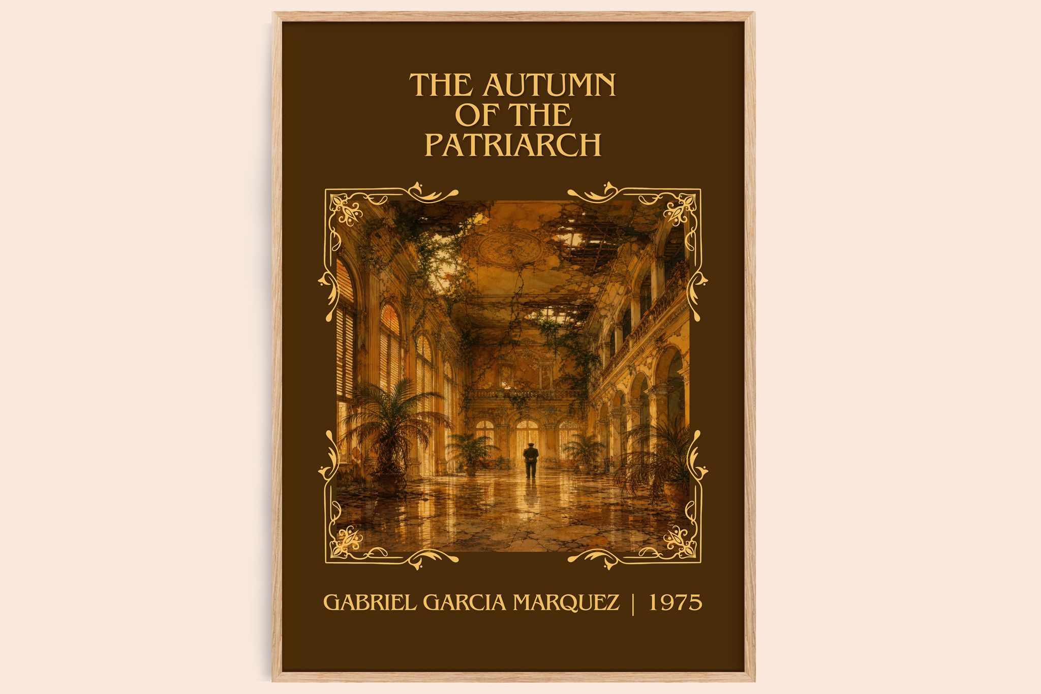 Autumn of the Patriarch Classic Book Art Print by G. Márquez