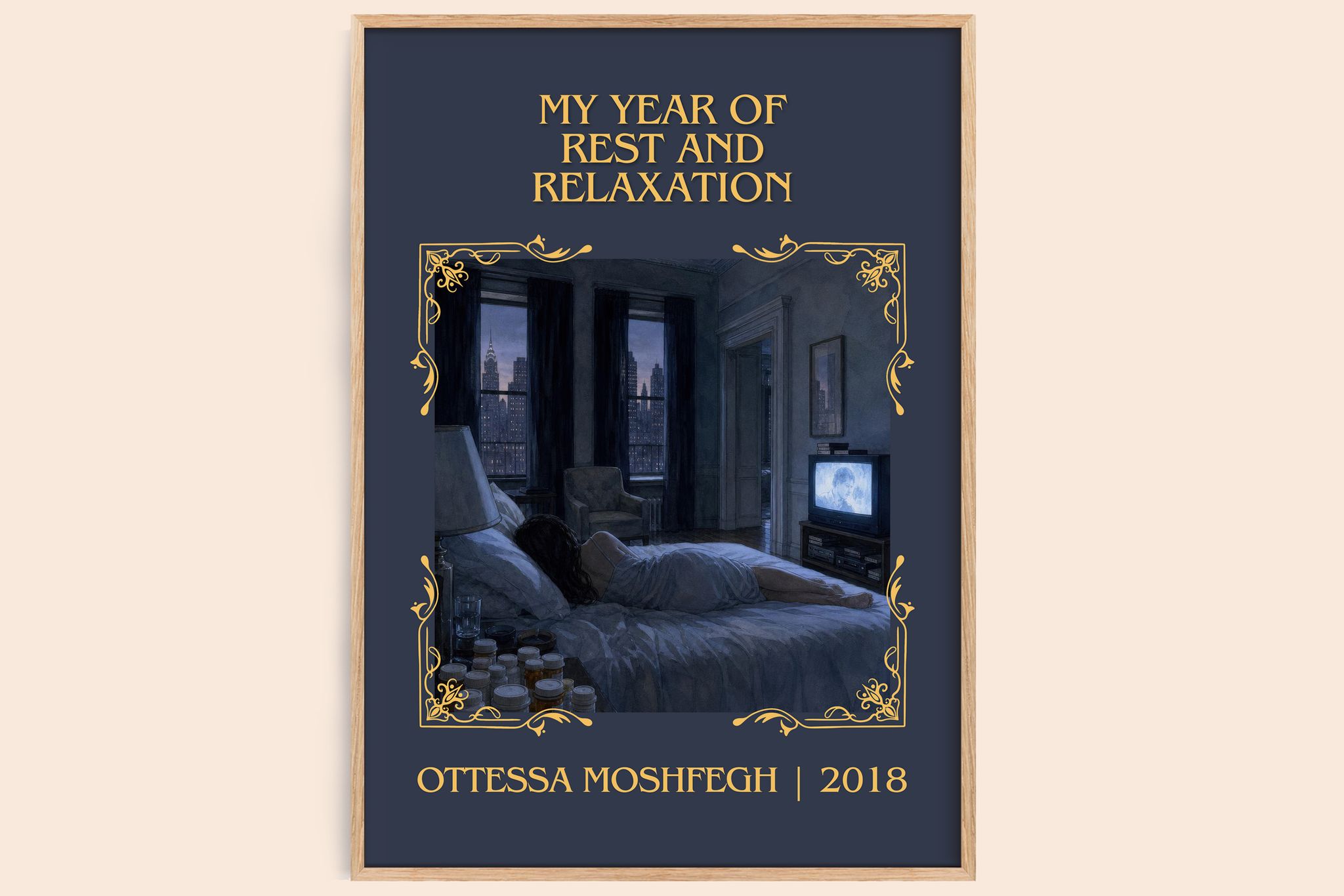 My Year of Rest and Relaxation Classic Book Art Print by O. Moshfegh