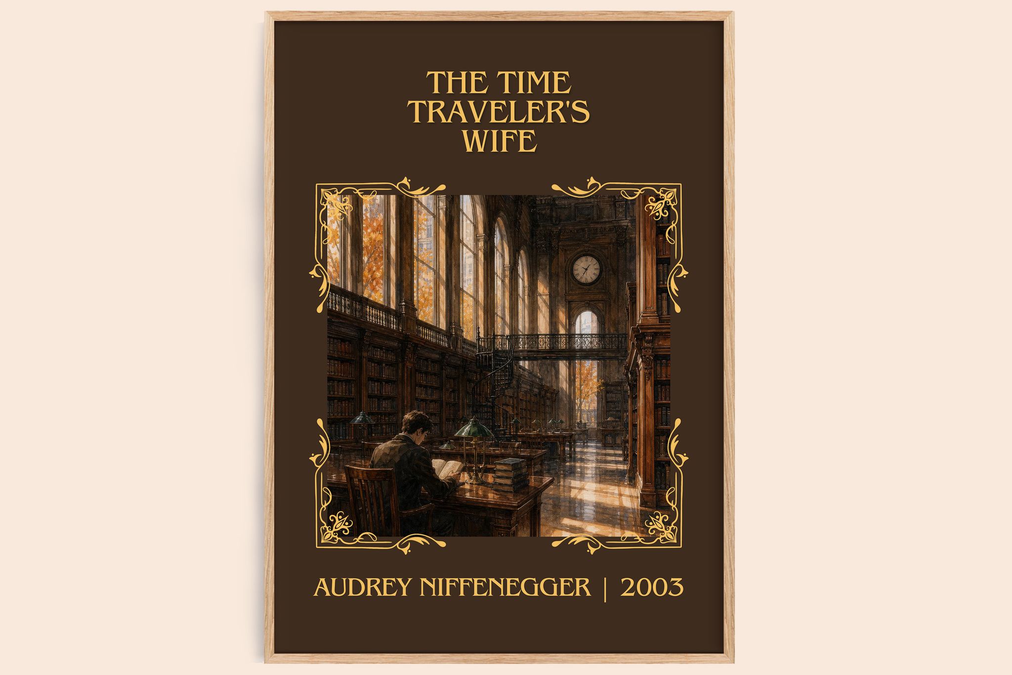 The Time Traveler's Wife Classic Book Art Print by Audrey Niffenegger