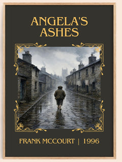Angela's Ashes Classic Book Art Print by Frank McCourt – book poster