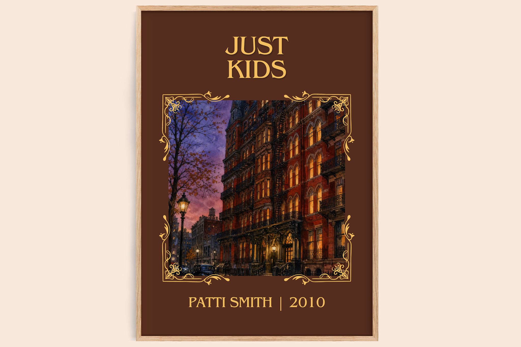 Just Kids Classic Book Art Print by Patti Smith