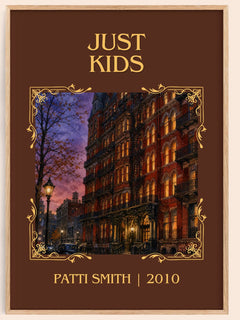 Just Kids Classic Book Art Print by Patti Smith – book poster