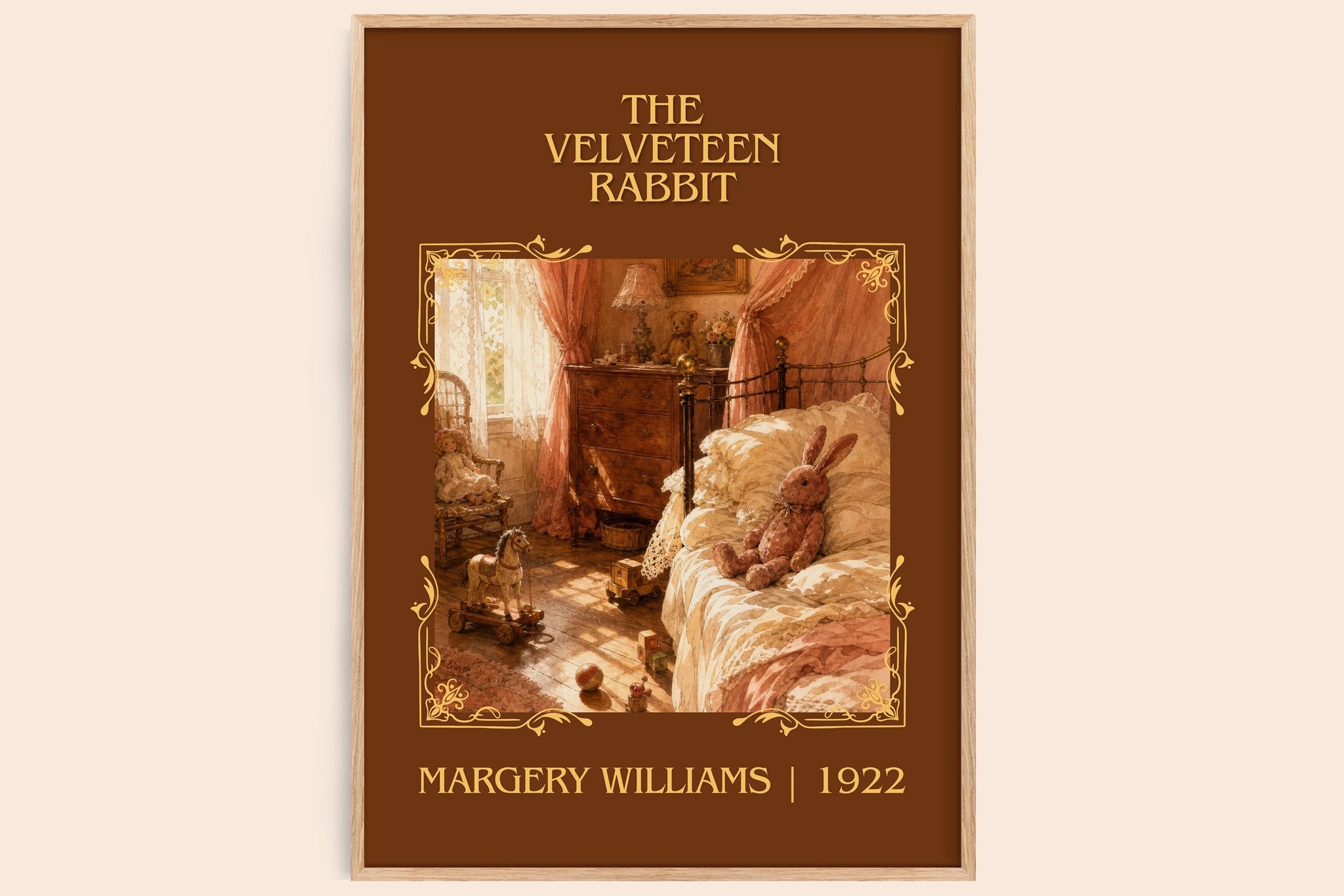 The Velveteen Rabbit Classic Book Art Print by Margery Williams
