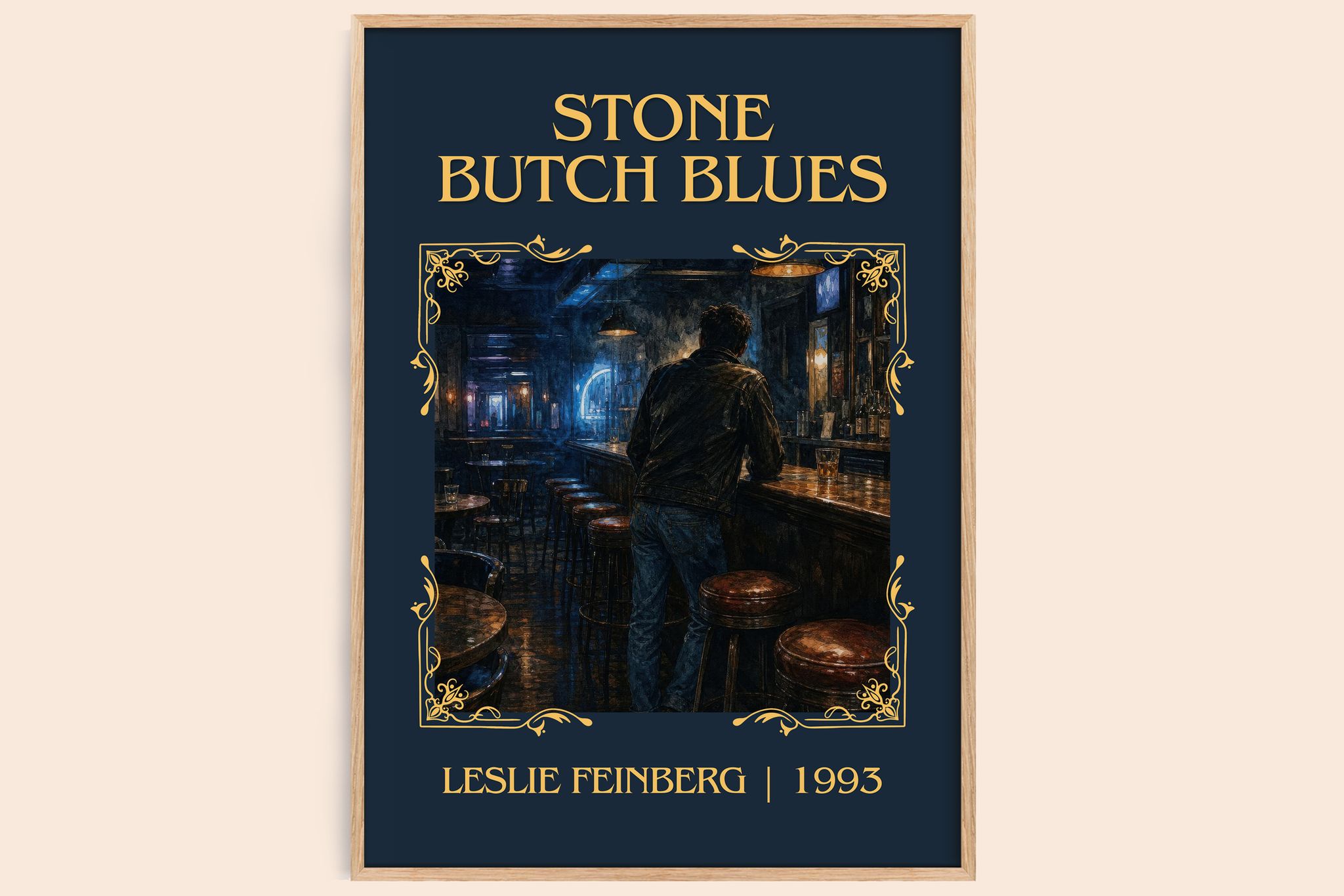 Stone Butch Blues Classic Book Art Print by Leslie Feinberg