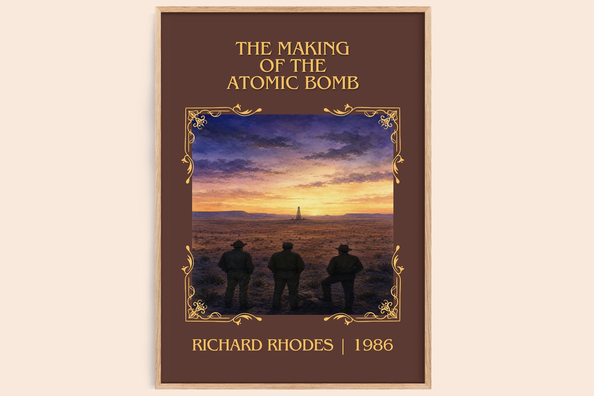 The Making of the Atomic Bomb Classic Book Art Print by Richard Rhodes