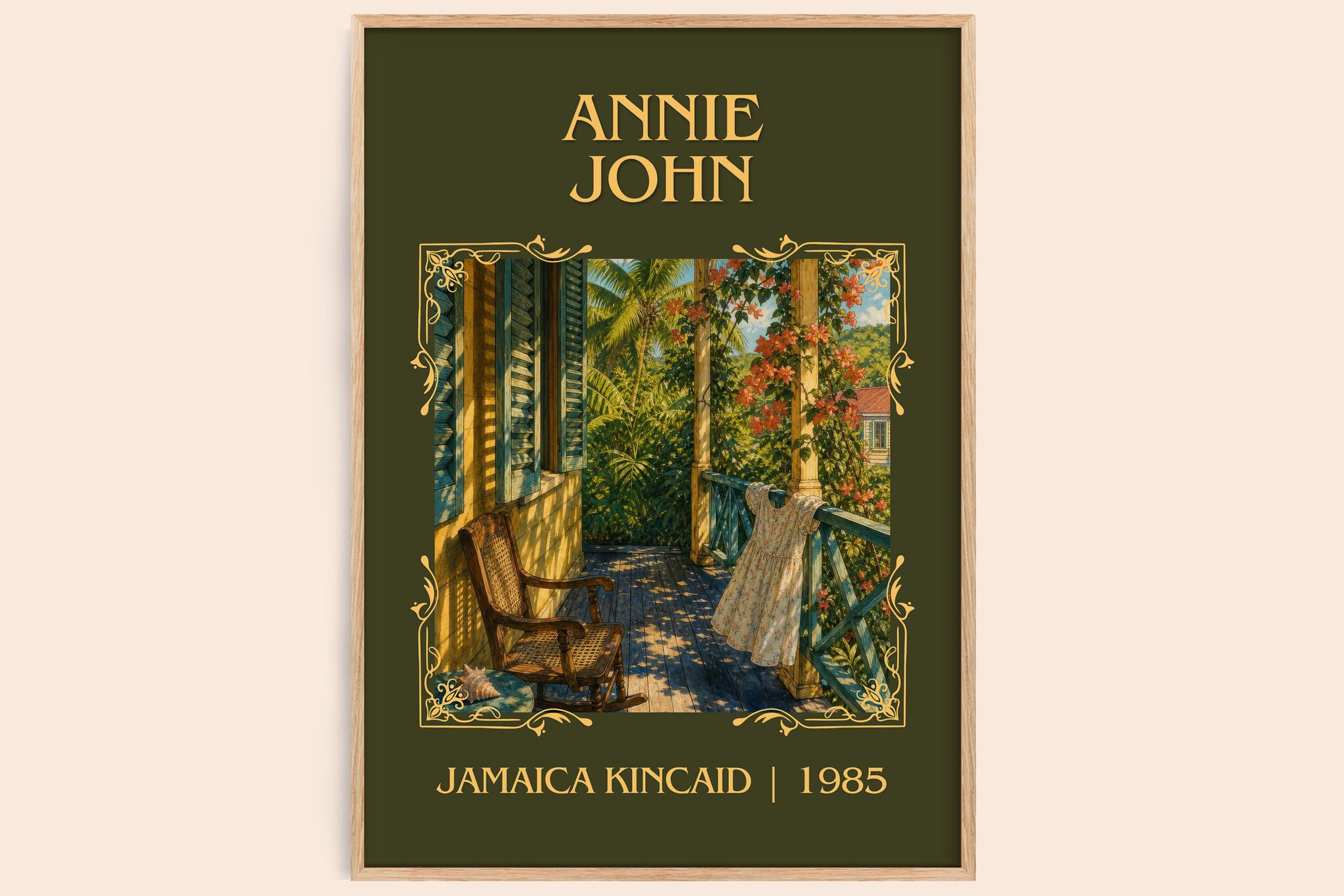 Annie John Classic Book Art Print by Jamaica Kincaid